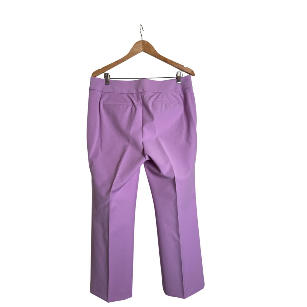 Talbots Orchid Ankle Pants Size 12 Stretch Straight Leg Career - Picture 5 of 8